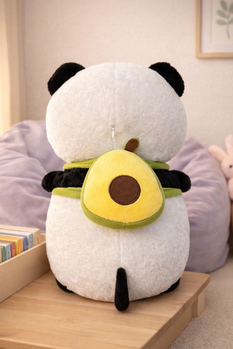 Panda Plush Toy with Avocado Bag  50Cm