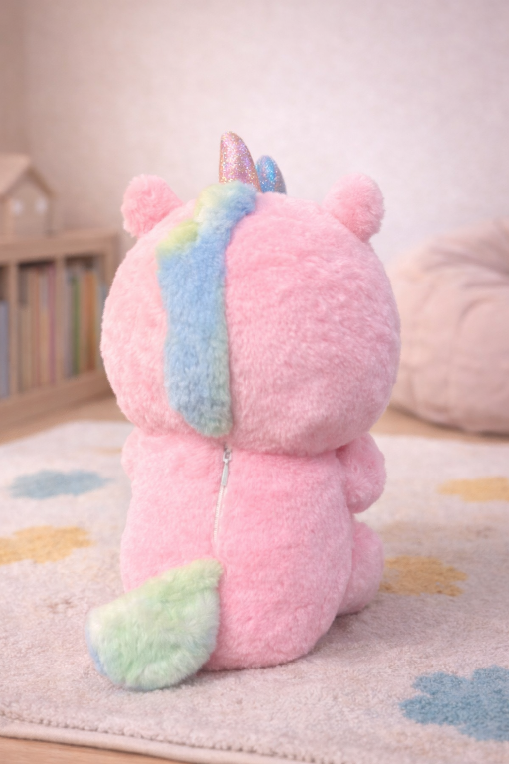 Cute Teddy Bear with Watermelon Plush Toy 35Cm