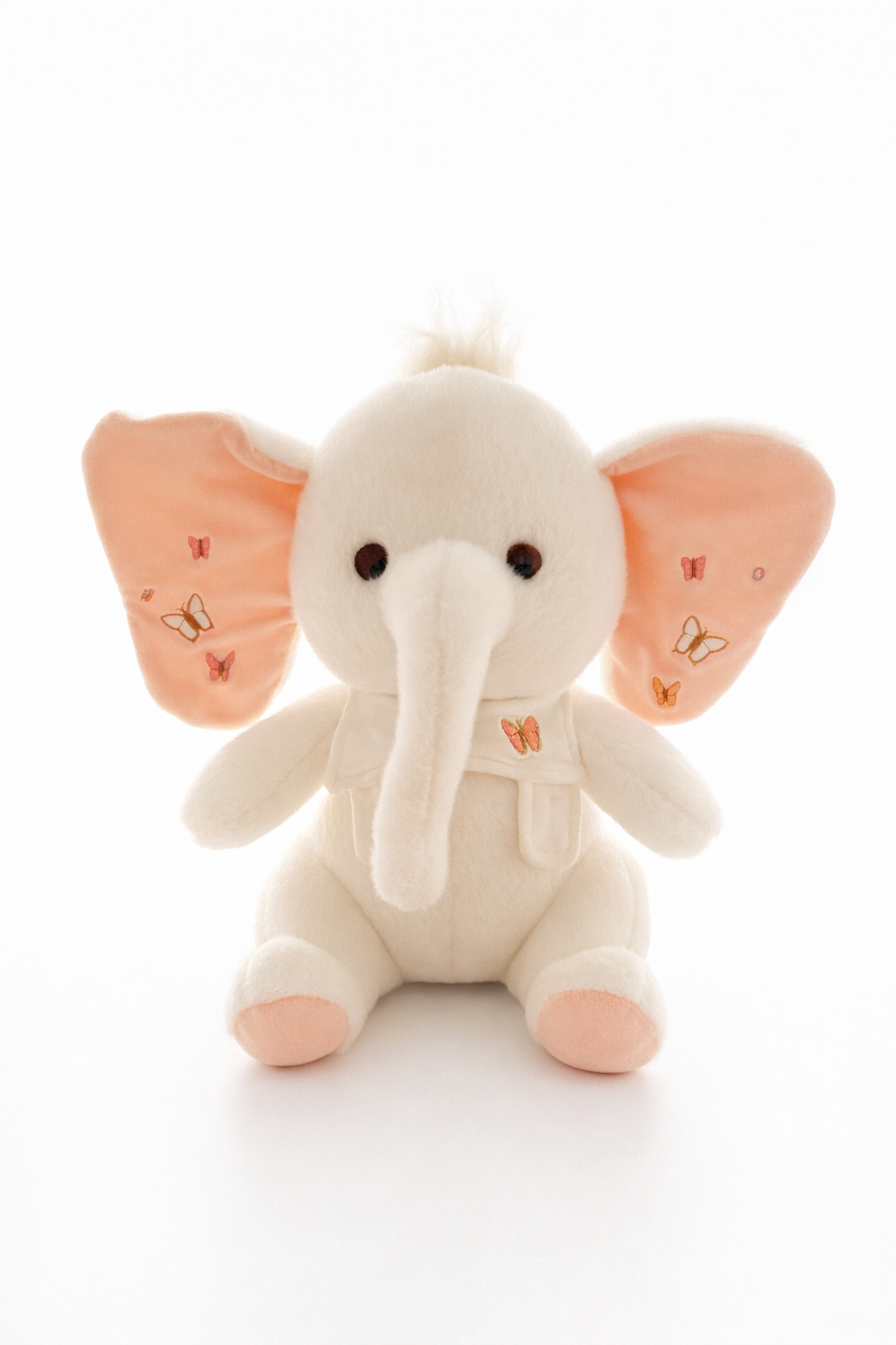Butterfly-Ear Elephant Plush – Ultra Soft Cute Gift Toy 45Cm