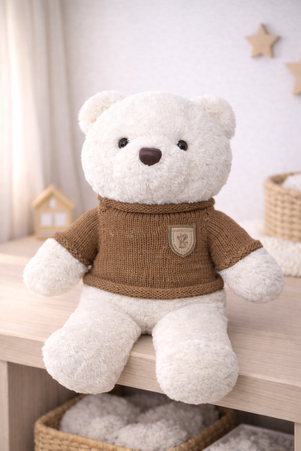 Rabbit Fur stuffed soft toy  | Premium Soft Toy Set (38 cm)