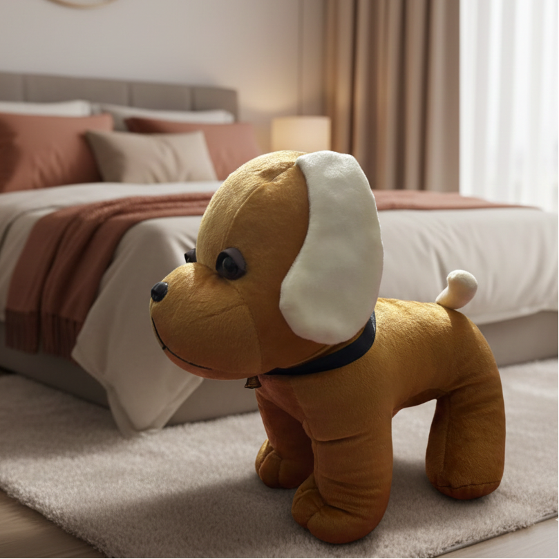 Golden Puppy Plushie Toy – Your New Cozy Best Friend
