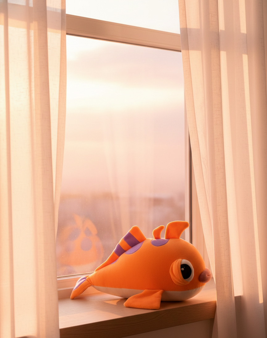 Big Fish Plush Toy Pillow 35 – Extra Large Ultra-Soft Stuffed Animal for Kids, Gifting & Room Décor