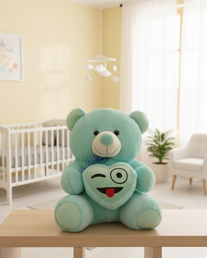 Valentine Special Mint Love Teddy – 50 cm Premium Plush Toy
